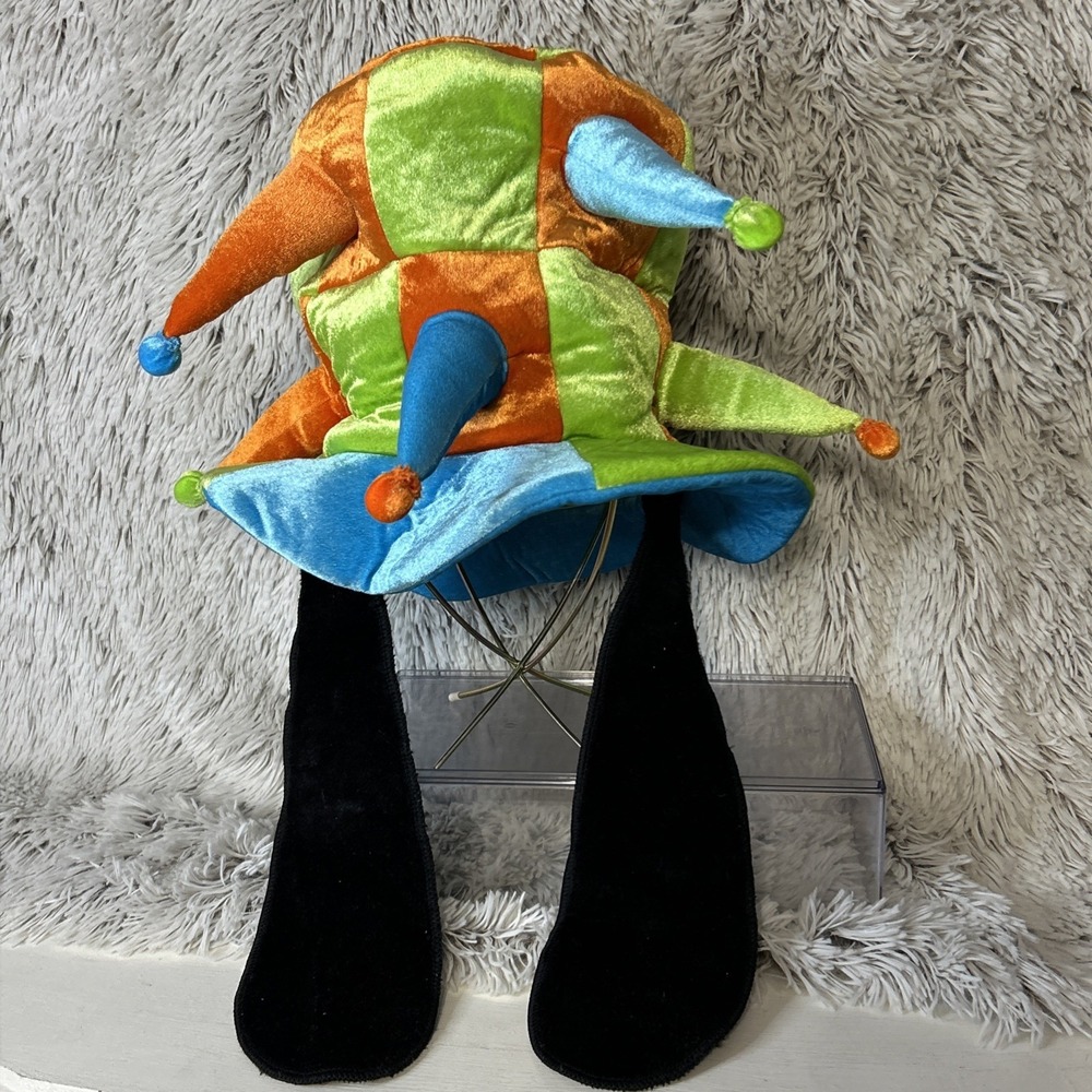 Walt Disney World Resort Goofy Huge Jester Joker Party Hat Plush Disney Resorts